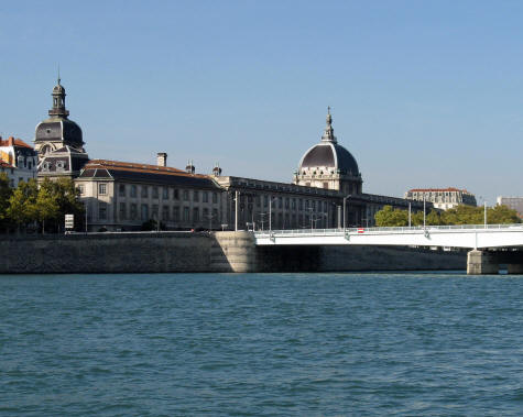 Hotel Dieu in Lyon France