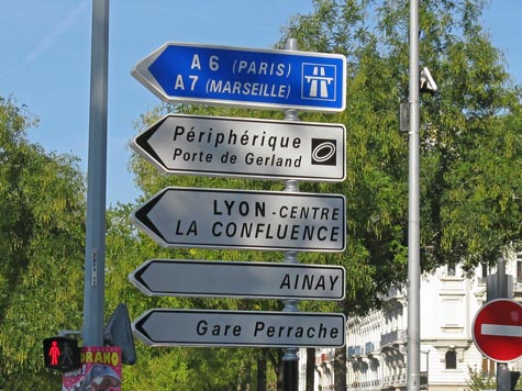 Maps of Lyon France and Region