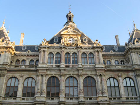 Palais de la Bourse in Lyon France
