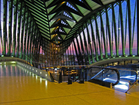 Saint Exupery Airport in Lyon France
