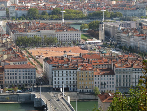 Second Arrondissement in Lyon France - Presque'ile
